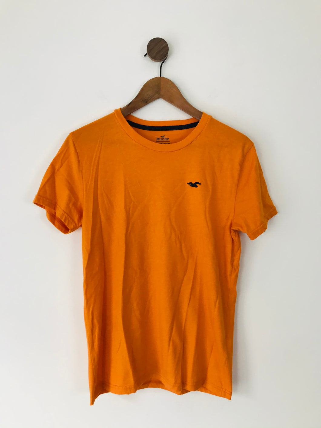 Hollister Men’s Short Sleeve T-Shirt | XS | Orange