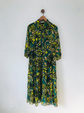 Load image into Gallery viewer, Zara Women’s Floral Oversized Gathered Maxi Dress | M UK10-12 | Multicolour
