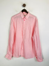 Load image into Gallery viewer, Eton Men&#39;s Striped Button-Up Shirt | XL | Pink
