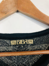 Load image into Gallery viewer, Biba Women&#39;s Zip Cardigan | L UK14 | Black
