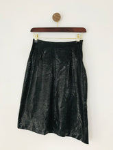 Load image into Gallery viewer, Adolfo Dominguez Women’s Patent Aline Skirt | UK8 | Grey
