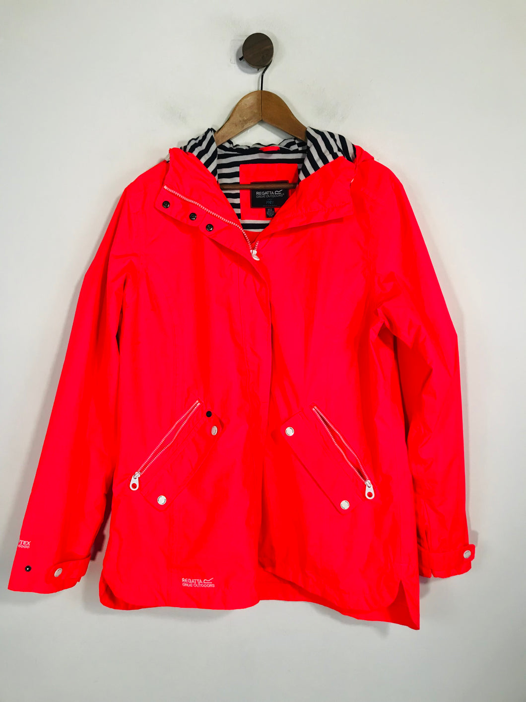 Regatta Women's Zip Raincoat Jacket | UK18 | Pink
