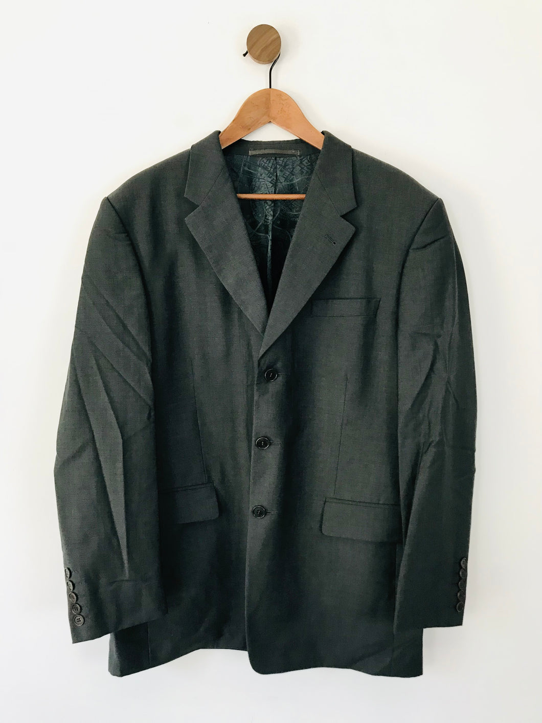 Paul Smith Men's Wool Smart Blazer Jacket | 42 | Grey