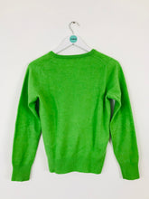 Load image into Gallery viewer, GANT Women’s V-Neck Knit Jumper | S UK8 | Green
