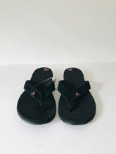 Load image into Gallery viewer, Adidas Women&#39;s Flip Flops Sandals NWT | UK7 | Black

