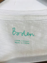 Load image into Gallery viewer, Boden Women&#39;s Cotton T-Shirt | UK12 | White
