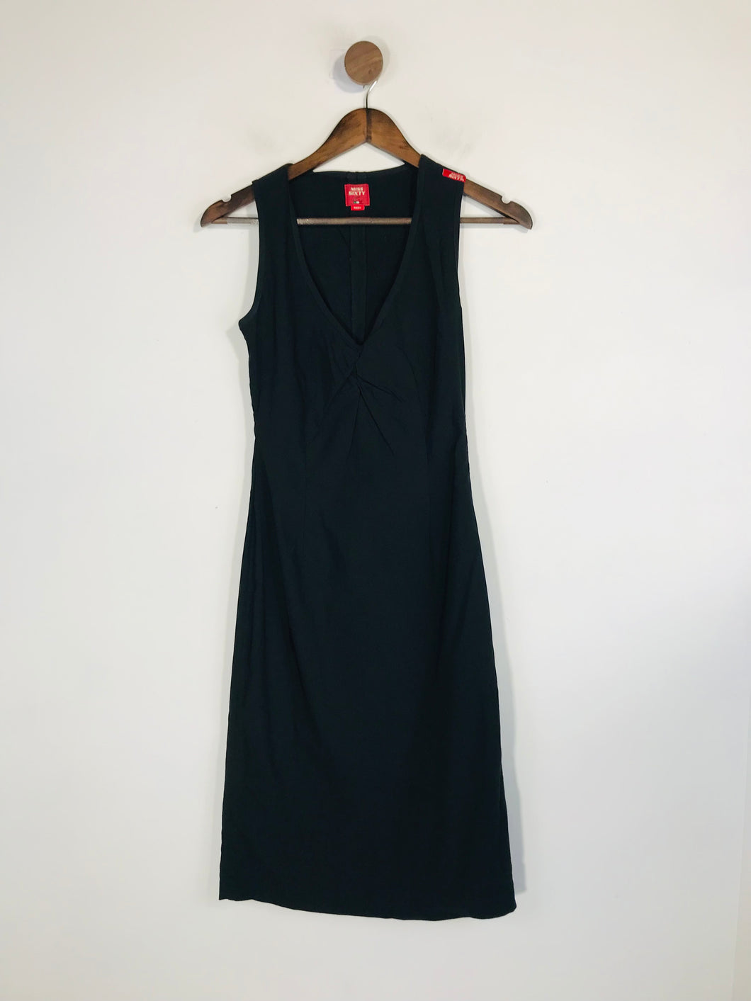 Miss Sixty Women's V-Neck Shift Dress | S UK8 | Black