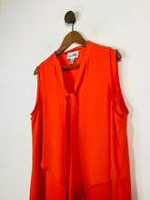 Load image into Gallery viewer, Joseph Ribkoff Women&#39;s Sleeveless Blouse | UK16 | Orange

