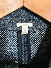 Load image into Gallery viewer, J. Crew Women&#39;s Cotton Wool Blazer Jacket | UK6 | Grey
