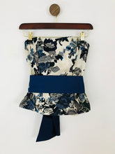 Load image into Gallery viewer, Coast Women&#39;s Floral Strapless Corset Blouse | UK10 | Multicolour
