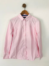 Load image into Gallery viewer, Crew Clothing Women&#39;s Cotton Long Sleeve Button-Up Shirt | UK12 | Pink
