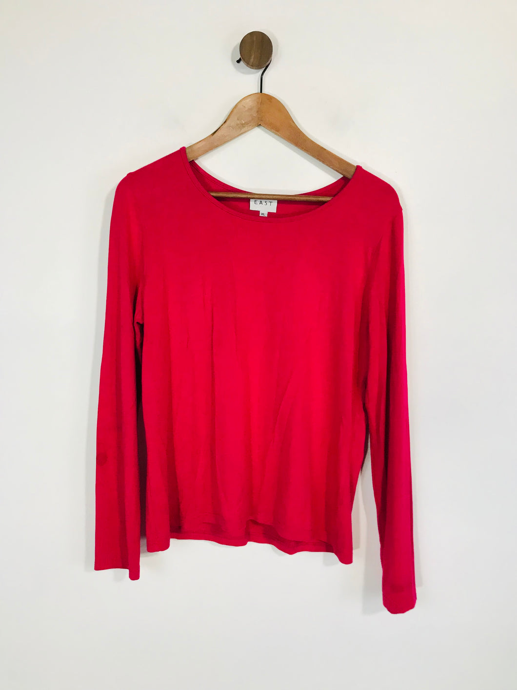 East Women's Long Sleeve T-Shirt | XL UK16 | Pink