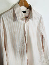 Load image into Gallery viewer, Hugo Boss Men&#39;s Cotton Striped Button-Up Shirt | L | Pink
