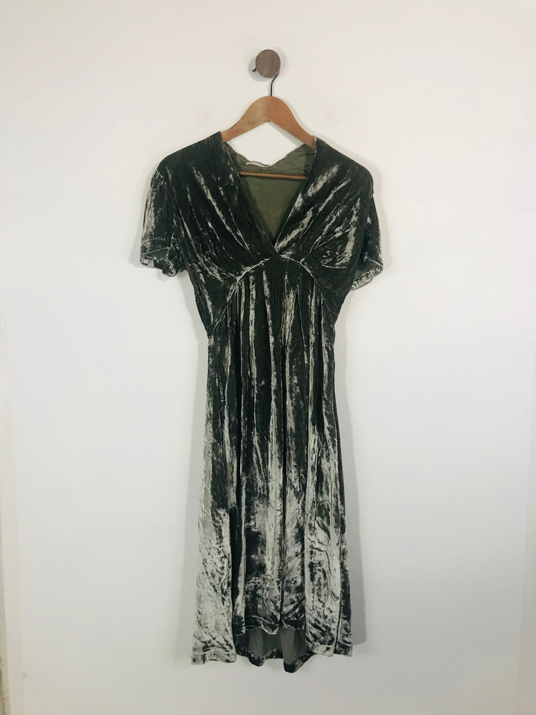 Saltwater Women's Velvety Midi Dress | UK10 | Green