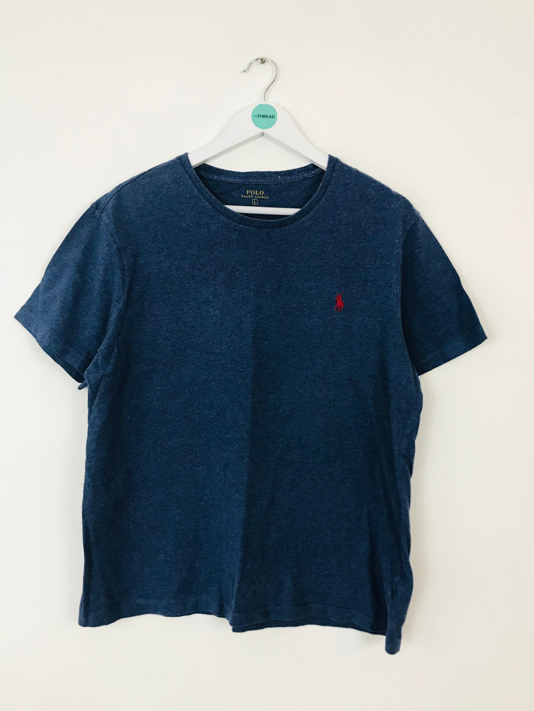 Ralph Lauren Mens Short Sleeve Tshirt | L | Blue