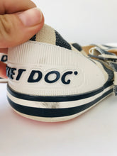 Load image into Gallery viewer, Rocket Dog Women&#39;s Striped Canvas Shoes | UK6 | Blue
