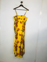 Load image into Gallery viewer, Jam by Jameela Jamil Women&#39;s Floral Maxi Dress NWT | UK12 | Yellow
