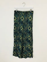 Load image into Gallery viewer, Nomads Women’s Boho Wide Leg Trousers | UK8 | Blue
