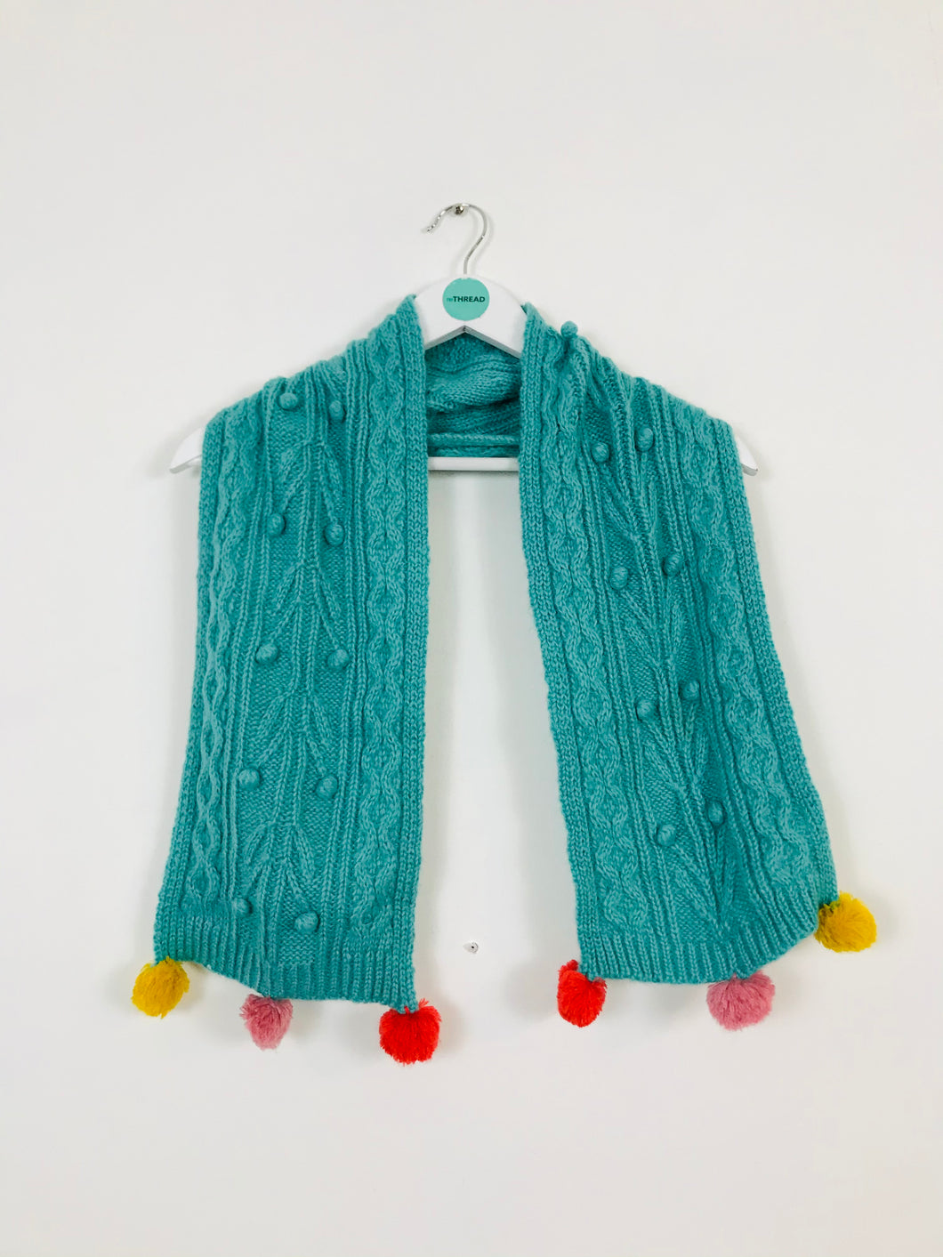 Mini Boden Girl’s Knit Scarf | Blue