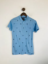 Load image into Gallery viewer, Thread Boys Kid&#39;s Palm Tree Print Polo Shirt | 13 Years | Blue
