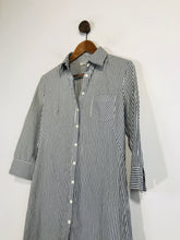 Load image into Gallery viewer, Comptoir des Cotonniers Women&#39;s Striped Shirt Dress | EU38 UK10 | White
