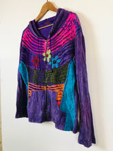 Load image into Gallery viewer, Joe Browns Women&#39;s Hippie Textile Hoodie | UK16 | Purple

