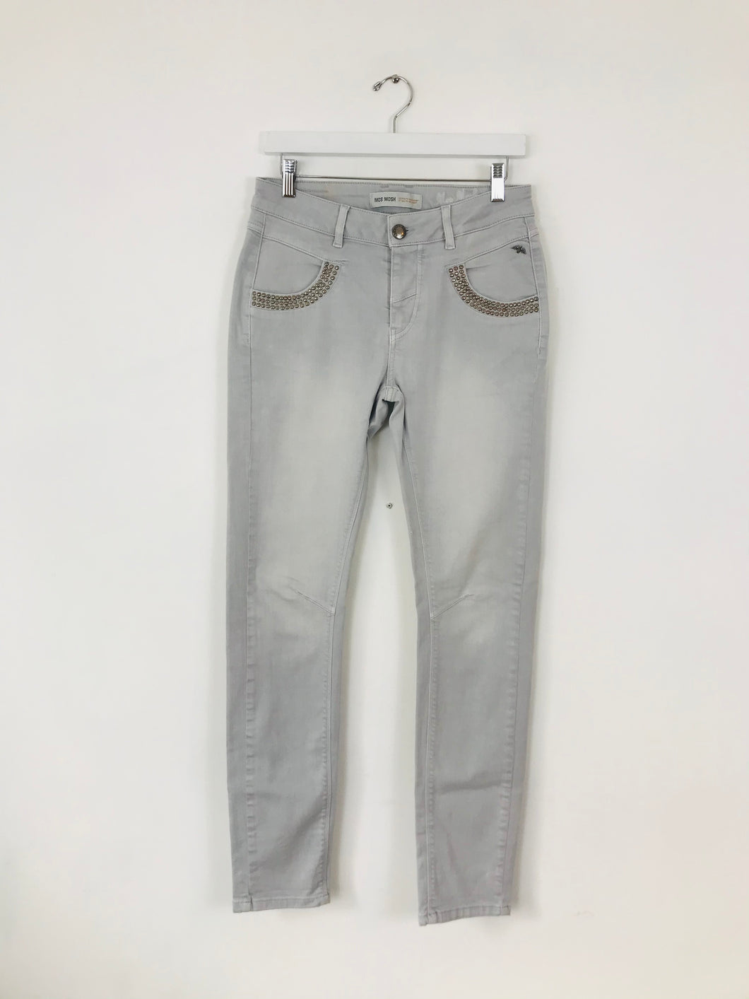 Mos Mosh Women’s Skinny Jeans | UK10-12 W29 L31 | Grey