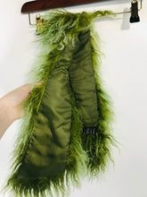 Load image into Gallery viewer, Giorgio Passigatti Women&#39;s Mongolia Fur Shrug Scarf | OS | Green
