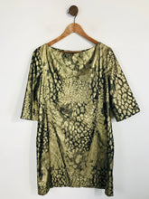 Load image into Gallery viewer, Biba Women&#39;s Leopard Print Sheath Dress | UK18 | Multicoloured
