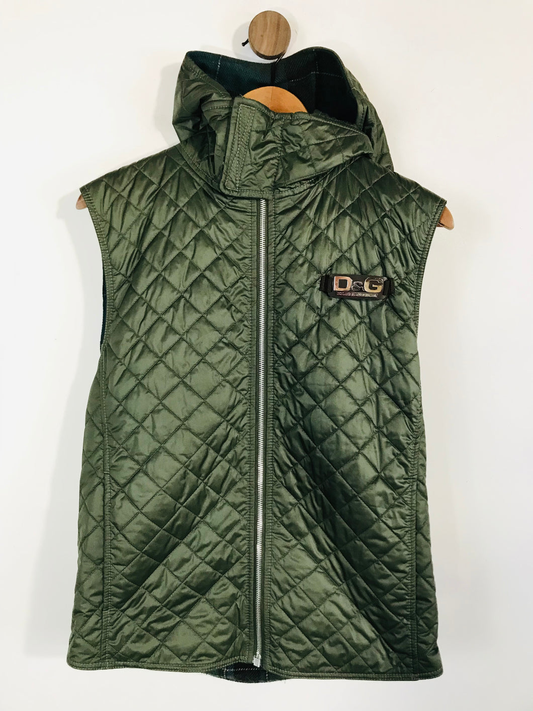 Dolce & Gabbana Men's Vest Zip Gilet Jacket | EUR44 | Green