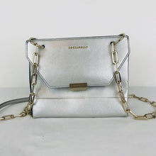 Load image into Gallery viewer, Coccinelle Mini Crossbody Bag | Silver
