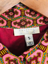 Load image into Gallery viewer, Calypso Christiane Celle Women&#39;s Silk Midi Shirt Dress | S UK8 | Pink
