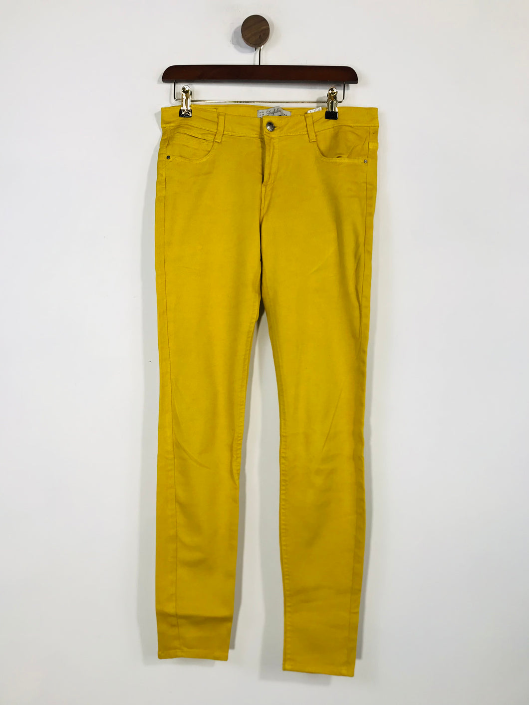 Zara Women's Slim Jeans | EU40 UK12 | Yellow