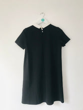 Load image into Gallery viewer, Zara Women’s Ribbed Collared Shirt Dress | M UK12 | Black
