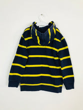 Load image into Gallery viewer, Ralph Lauren Kid’s Stripe Hoodie | Age 7 | Blue
