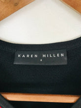 Load image into Gallery viewer, Karen Millen Women&#39;s Embroidered Wrap Dress | 2 UK10 | Black
