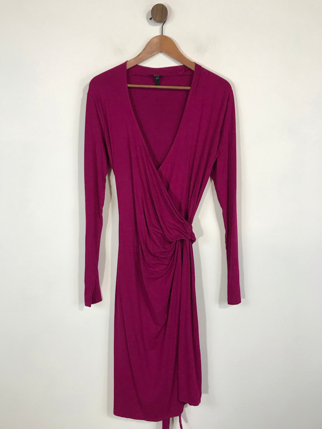 Baukjen Women's Wrap Wrap Dress | UK14 | Purple