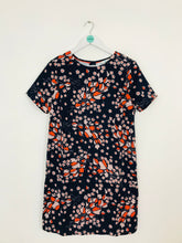 Load image into Gallery viewer, Boden Women’s Floral Shift Dress | UK14 | Navy Orange
