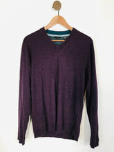 Load image into Gallery viewer, Ted Baker Women&#39;s Wool V Neck Jumper  | L UK14 | Purple
