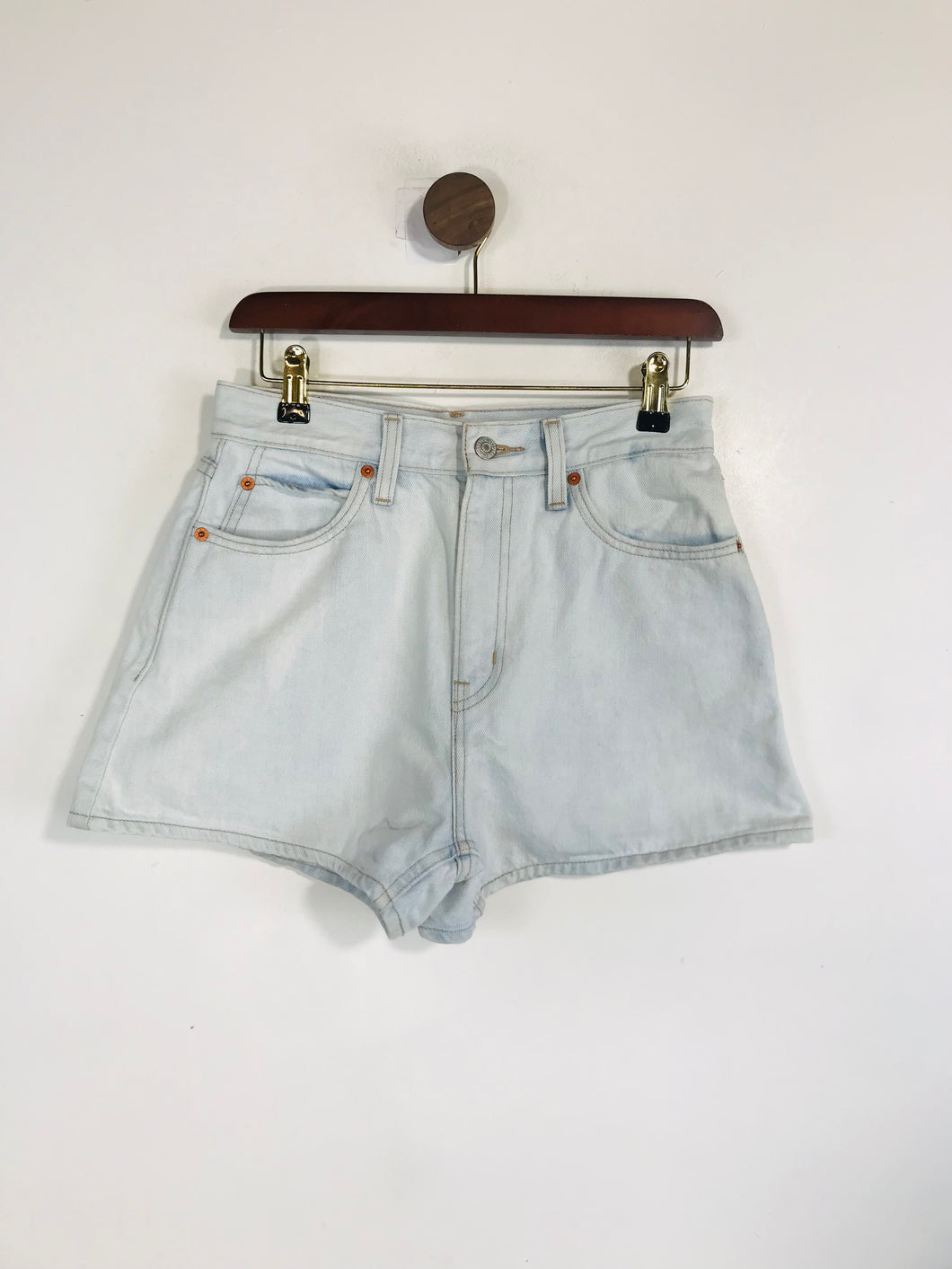 Levi’s Women's Denim Hot Pants Shorts | W27 UK8-10 | Blue