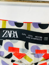 Load image into Gallery viewer, Zara Women&#39;s Pleated Midi A-Line Skirt | L UK14 | Multicoloured
