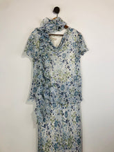 Load image into Gallery viewer, Roman Women&#39;s Floral Sheath Dress | UK18 | Blue
