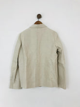 Load image into Gallery viewer, COS Women&#39;s Linen Blend Blazer Jacket | 38 UK10 | Beige
