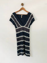 Load image into Gallery viewer, White Stuff Women&#39;s Striped Knit A-Line Dress | UK12 | Blue
