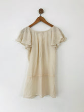 Load image into Gallery viewer, Mint Velvet Women&#39;s Embroidered Blouse | UK14 | Beige
