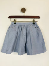 Load image into Gallery viewer, The Little White Company Women&#39;s Cotton A-Line Skirt | 4-5 Yrs | Blue
