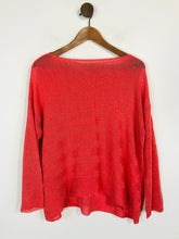 Load image into Gallery viewer, American Dissidence Women&#39;s Crochet Jumper | UK 14 | Orange

