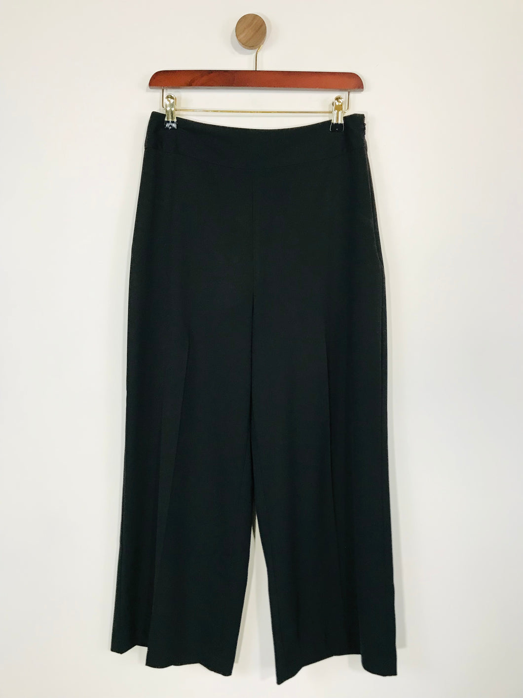 Oasis Women's Smart Culottes Trousers | UK10 | Black