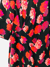 Load image into Gallery viewer, Jaeger Women&#39;s Silk Floral Shift Dress | UK12 | Multicolour
