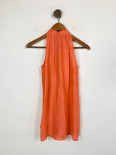 Load image into Gallery viewer, Massimo Dutti Women&#39;s Silk Zip Blouse NWT | UK6 | Orange
